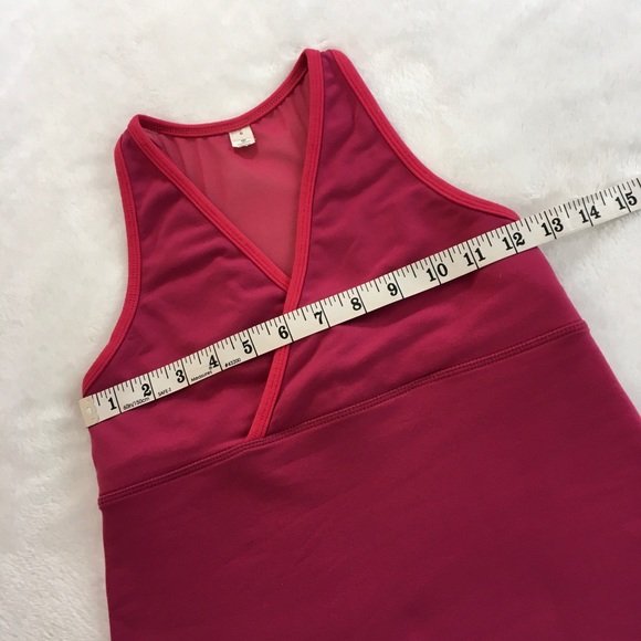 Lululemon Tank Top Mesh Racerback Size 6 - Picture 6 of 8